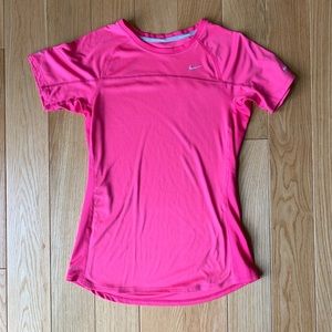 Nike Dri-Fit Pink Running Tee